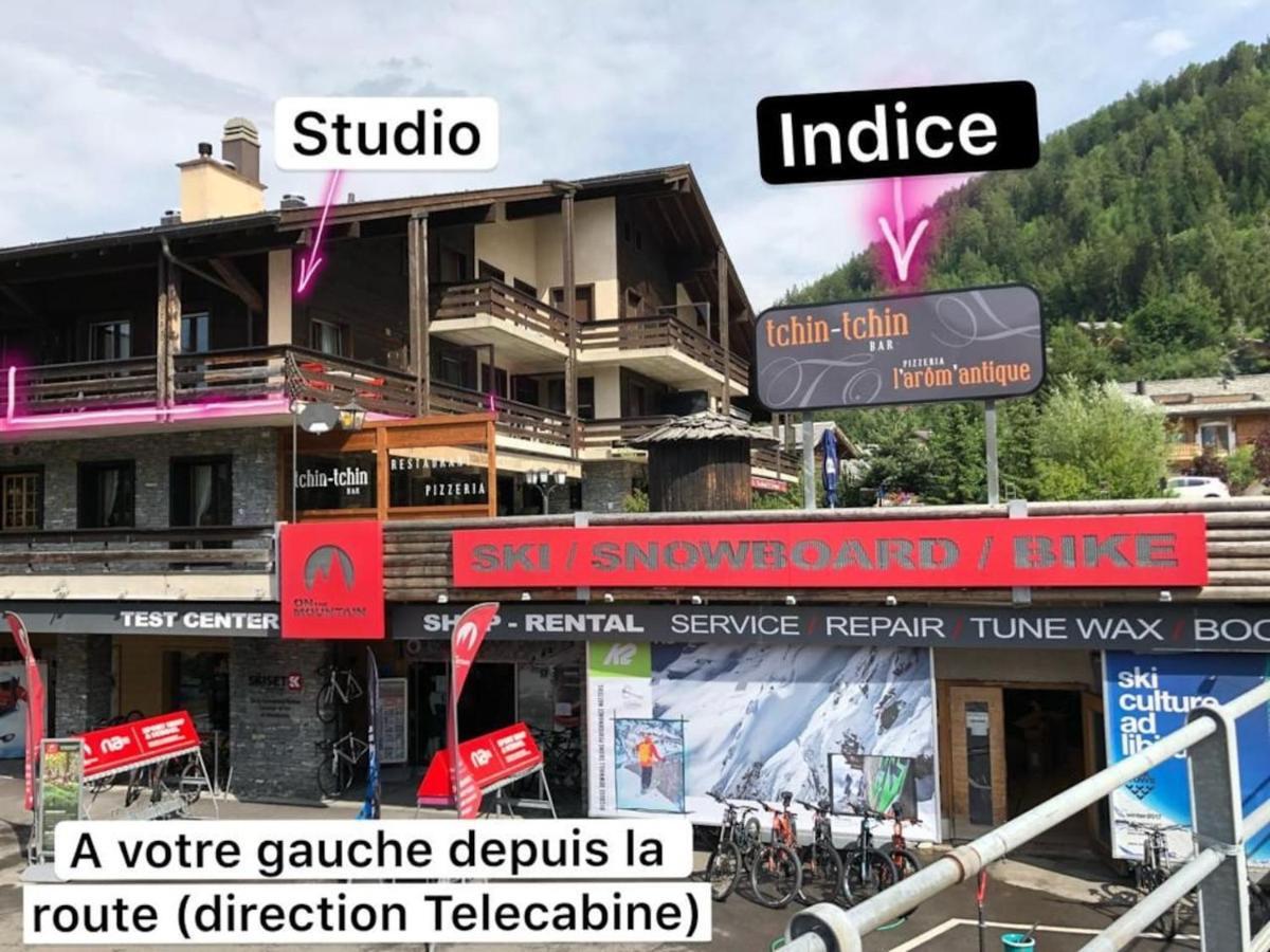 Charmant Studio, 2 adultes , Centre de Nendaz Exterior foto
